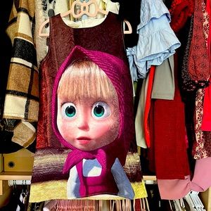 Masha and the Bear Girls Dress Size 8-10